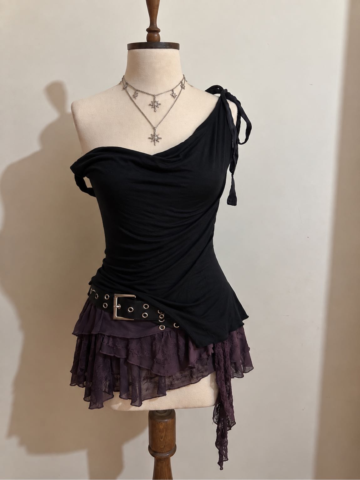 Goth gotik gothic y2k bluz — görsel 2/4
