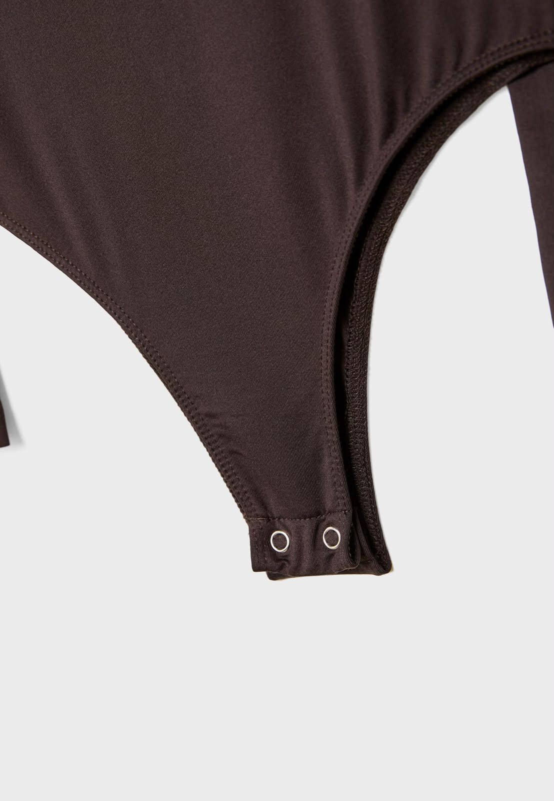 Zara Kare Yaka Uzun Kollu Bodysuit 🤍 — görsel 6/10
