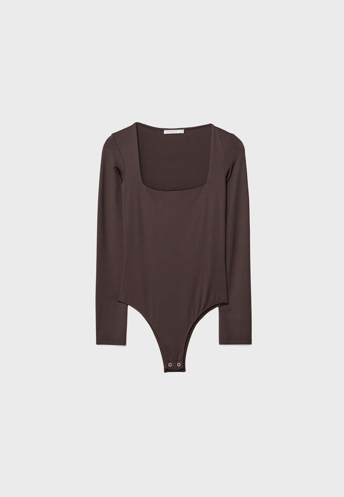Zara Kare Yaka Uzun Kollu Bodysuit 🤍 — görsel 4/10