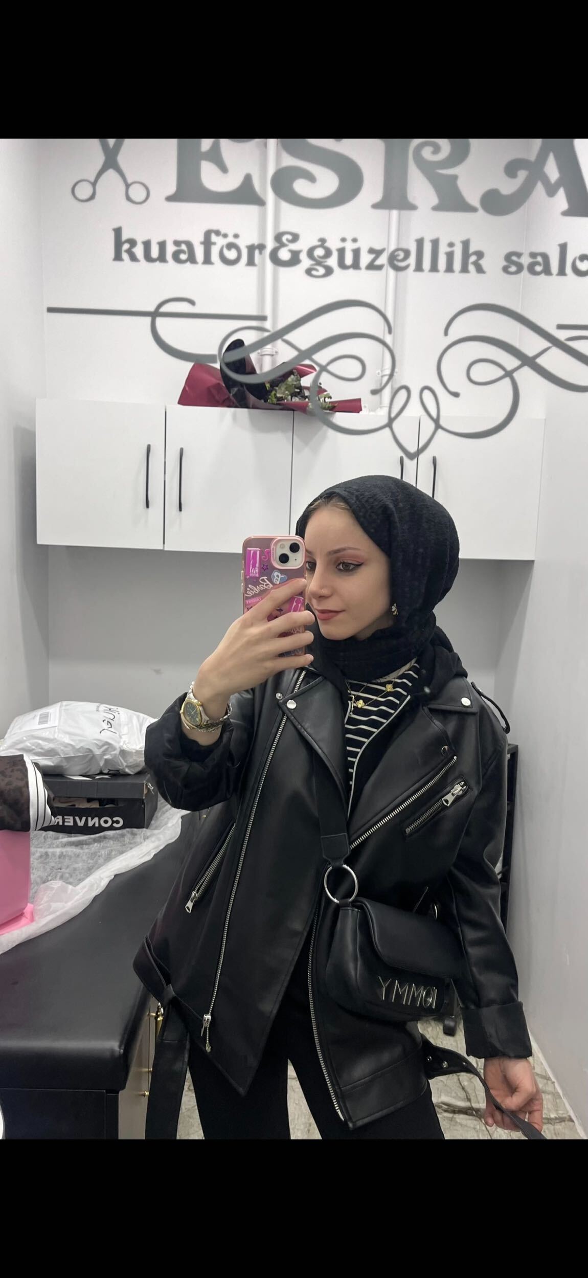 Siyah Deri Ceket — görsel 5/5