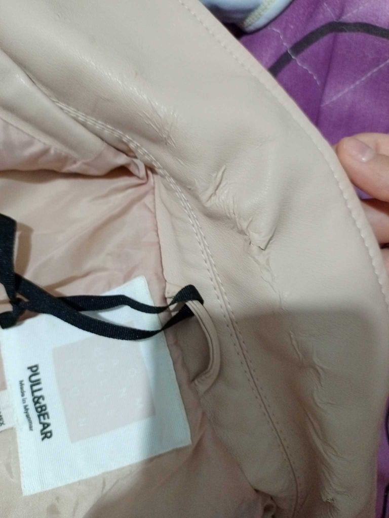 Pull & Bear Pudra Deri Ceket — görsel 6/6