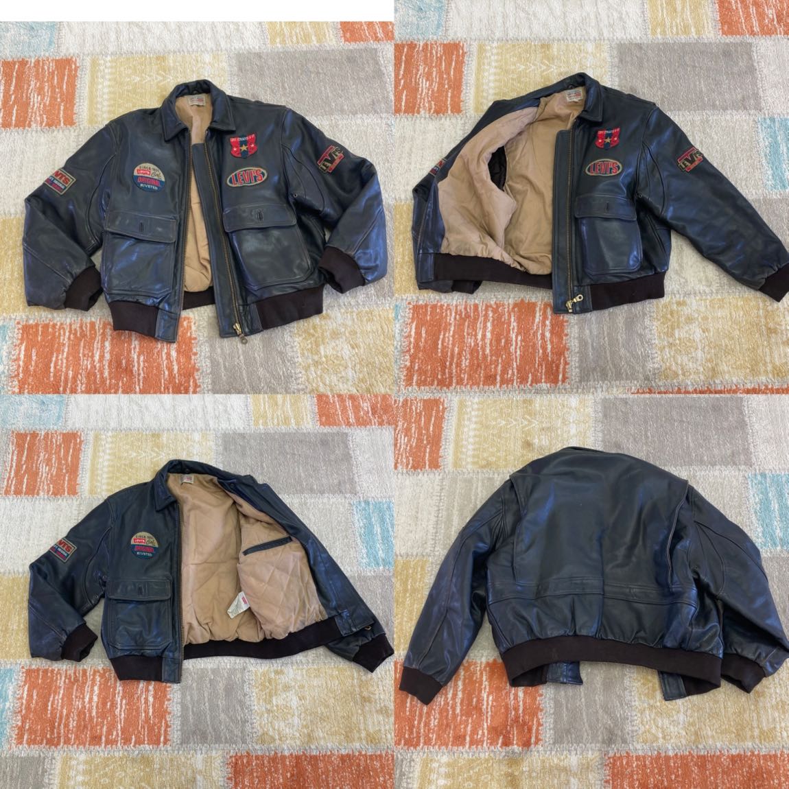 Levis deri ceket — görsel 3/4