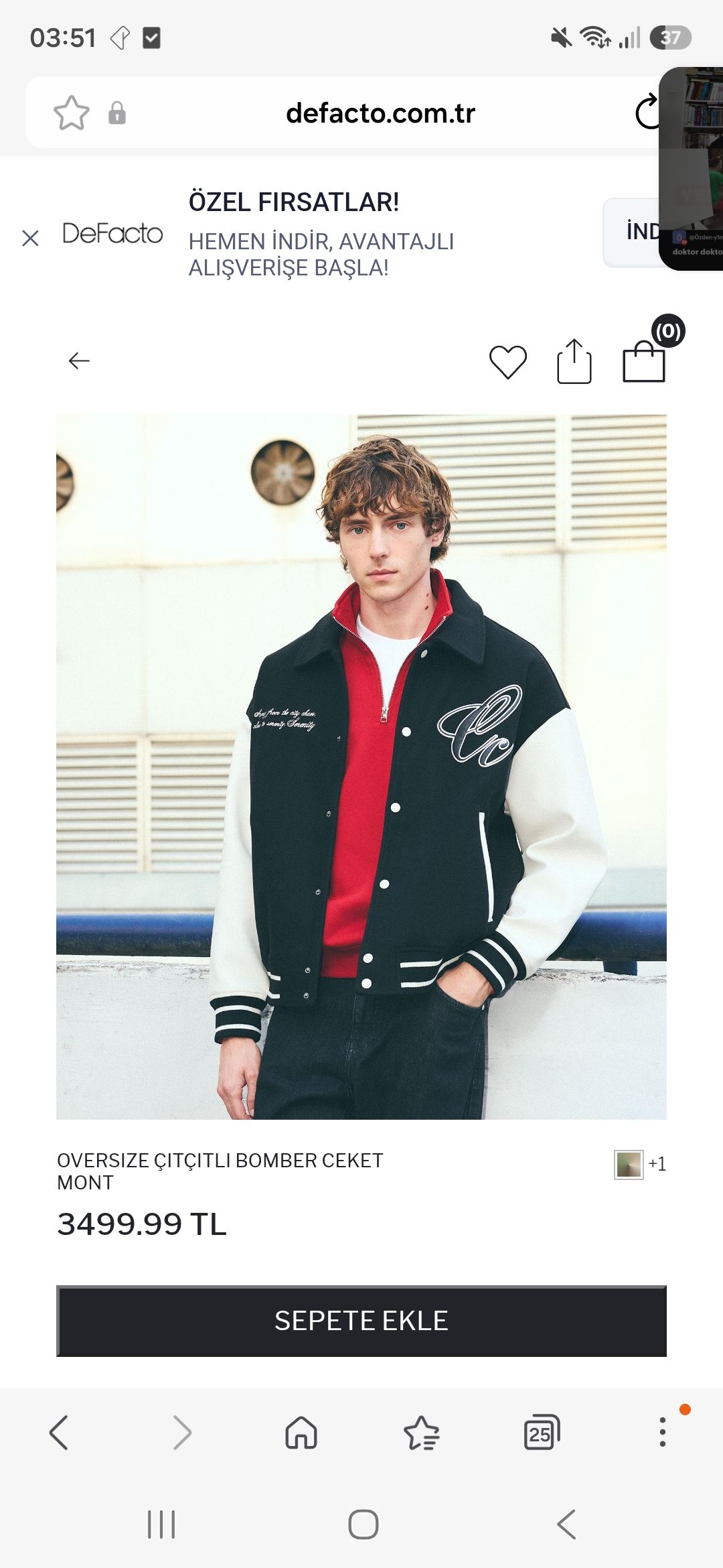 Siyah Bomber Ceket — görsel 19/20