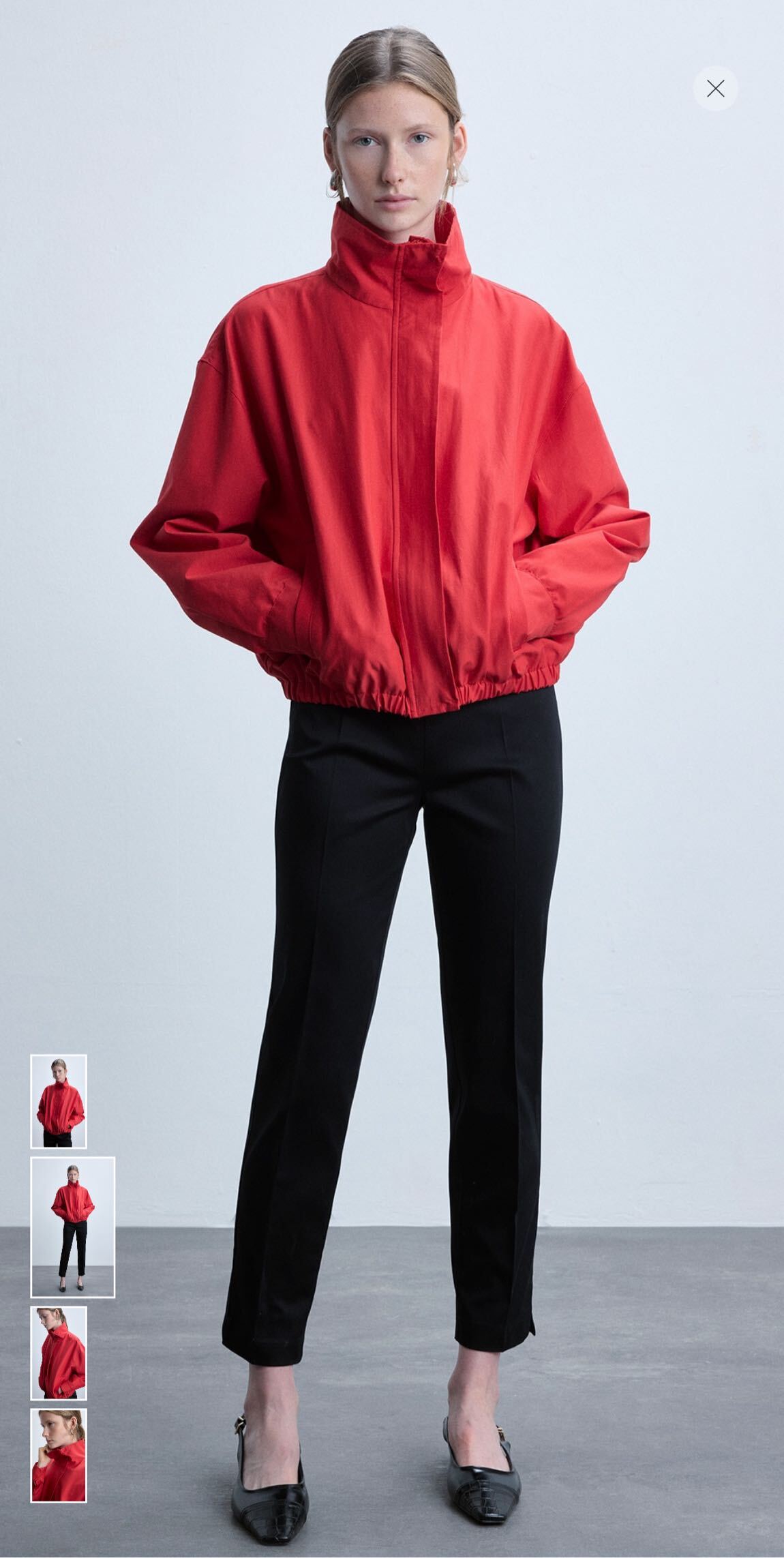 Kırmızı Spor Mont — görsel 4/7