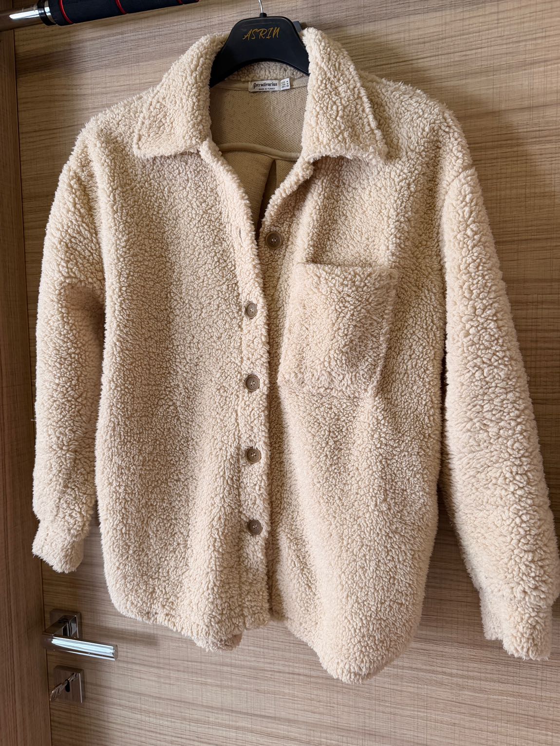 Stradivarius Krem Peluş — görsel 3/6