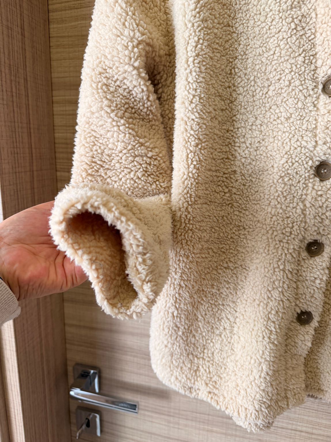 Stradivarius Krem Peluş — görsel 5/6