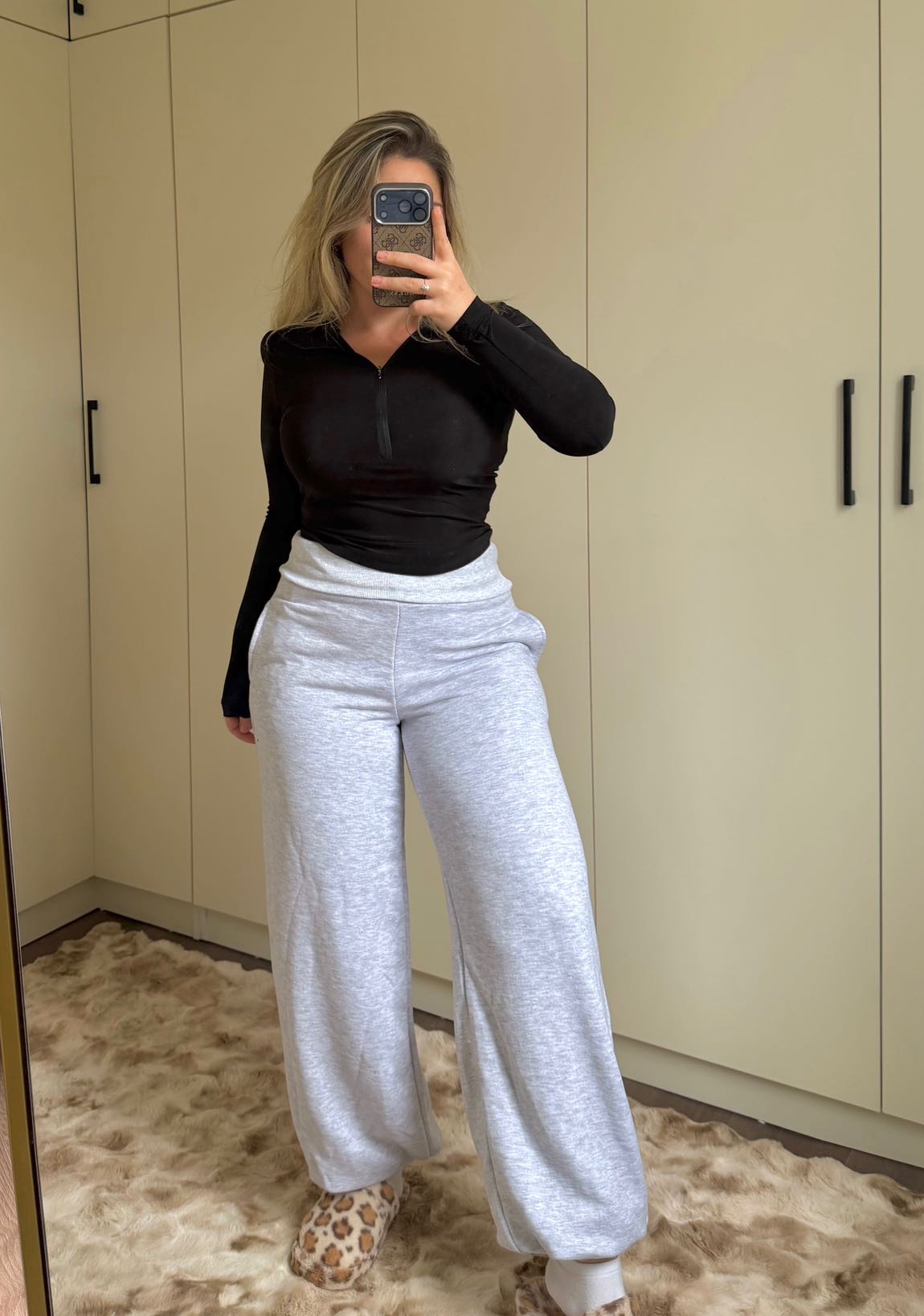 BERSHKA kıvrık belli jogger pantolon — görsel 10/12