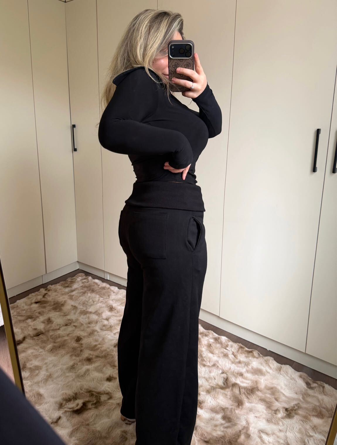 BERSHKA kıvrık belli jogger pantolon — görsel 11/12