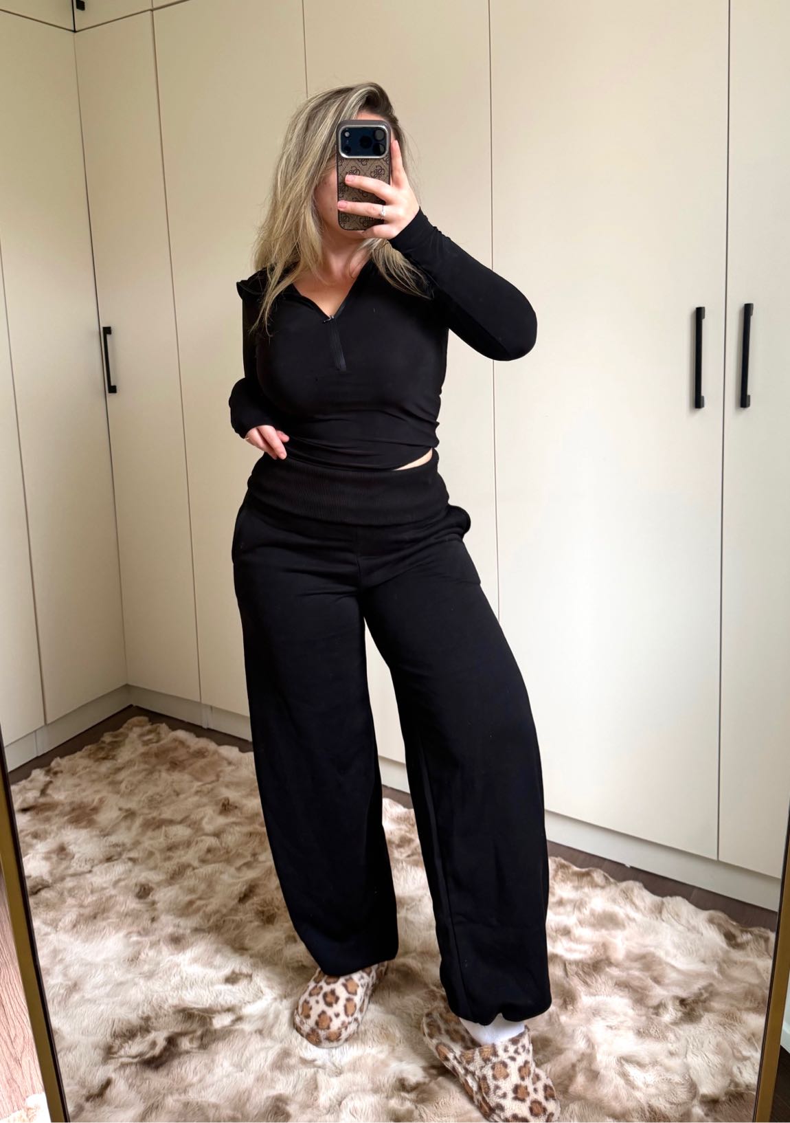BERSHKA kıvrık belli jogger pantolon — görsel 12/12