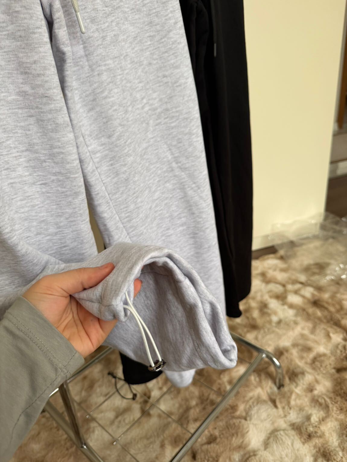 BERSHKA kıvrık belli jogger pantolon — görsel 9/12