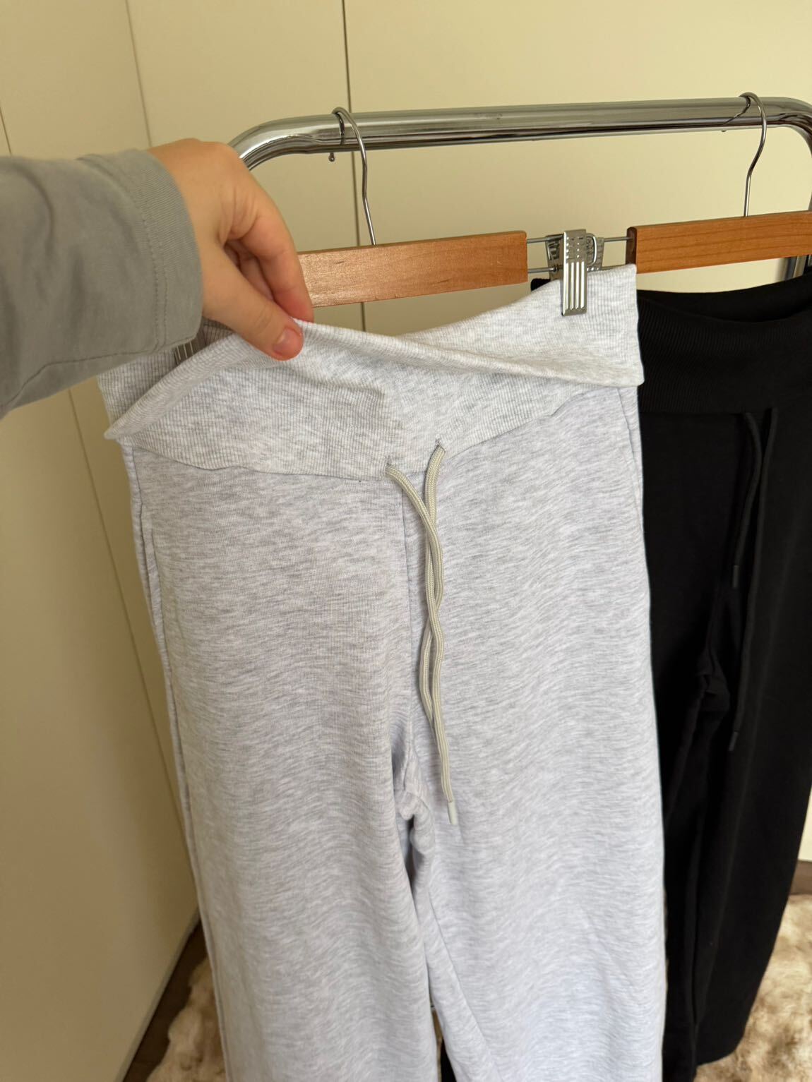 BERSHKA kıvrık belli jogger pantolon — görsel 8/12