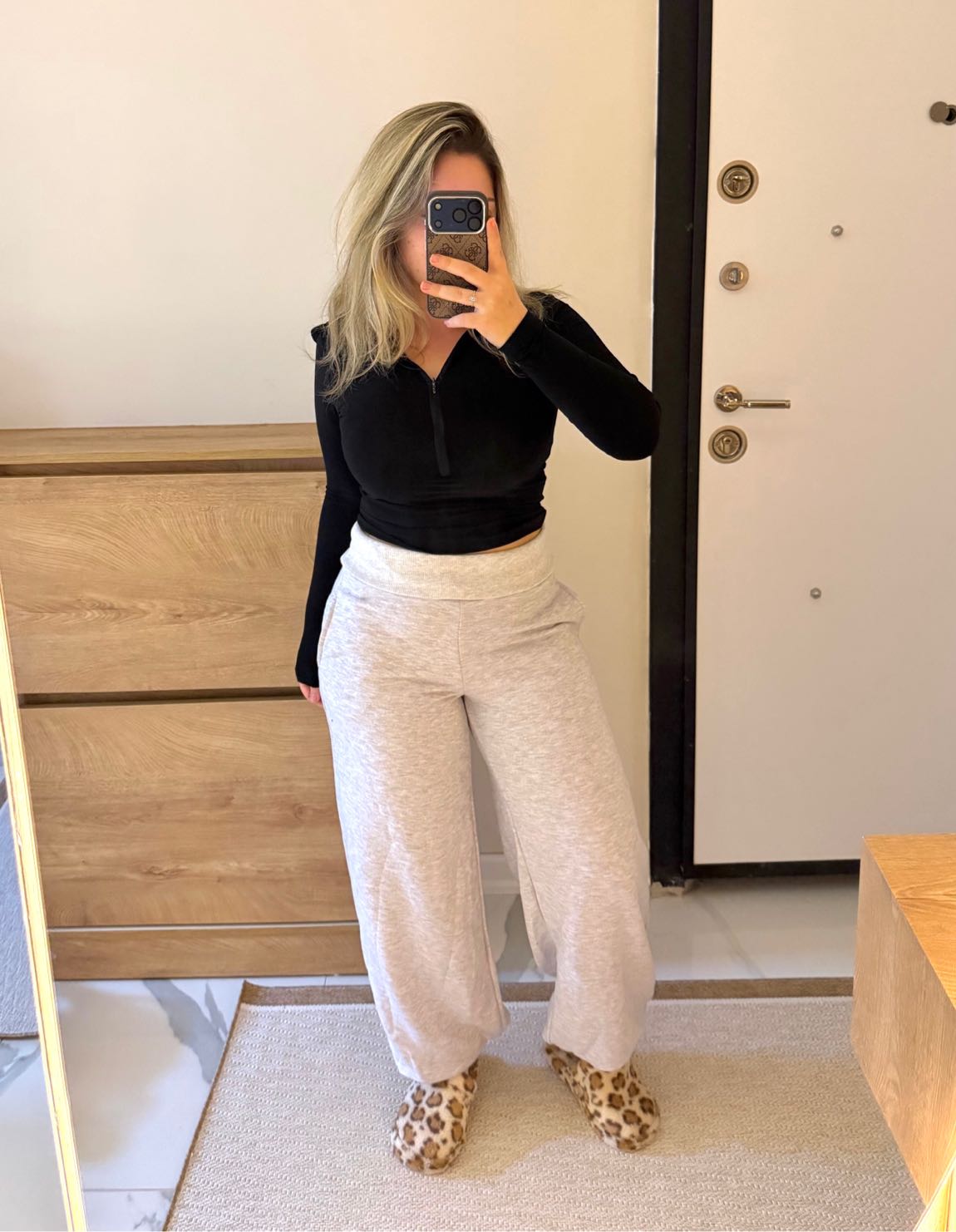 BERSHKA kıvrık belli jogger pantolon — görsel 3/12