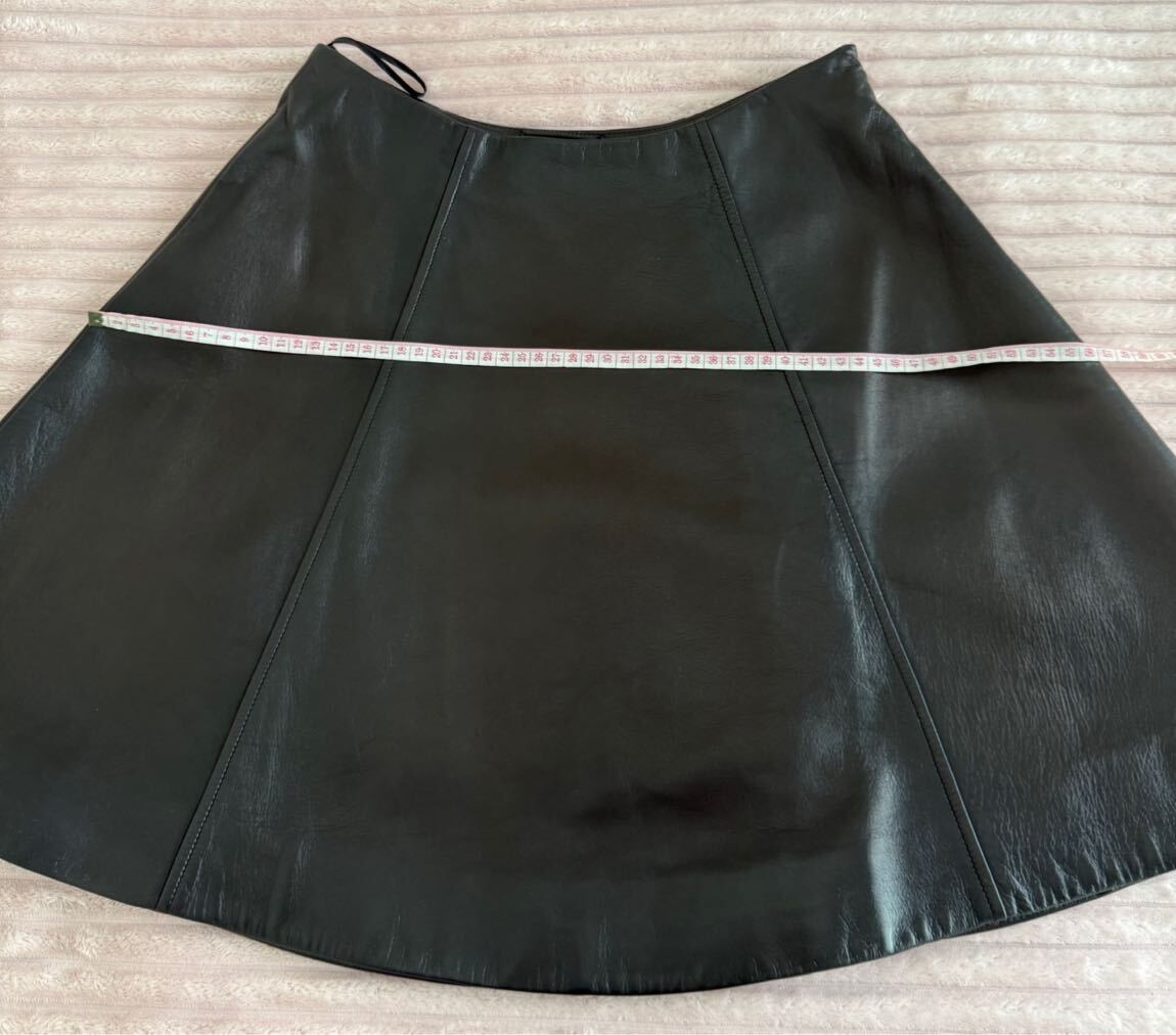 Prada Kuzu Derisi A Kesim Etek — görsel 10/19