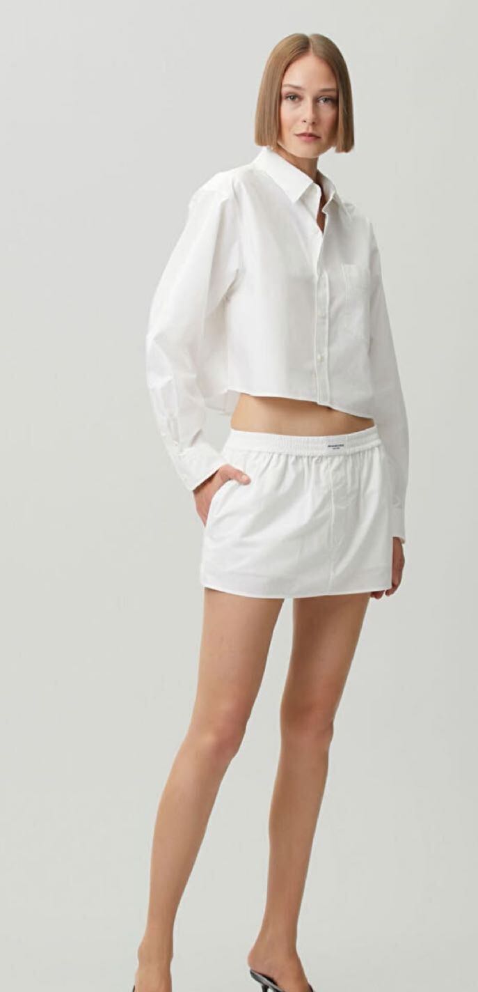 Alexander Wang Crop Gömlek — görsel 2/7