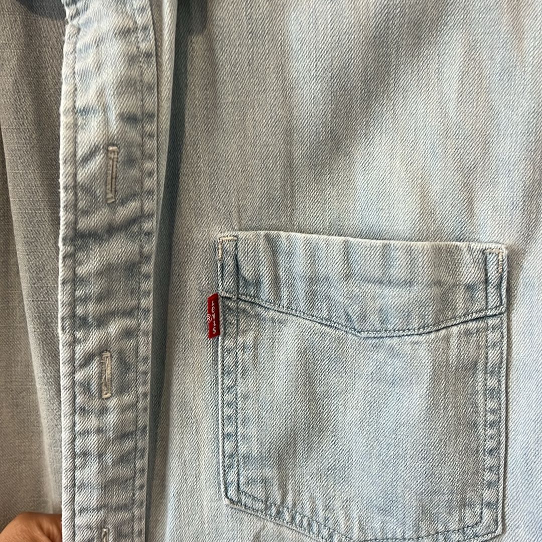 Levi's Açık Mavi jean Gömlek — görsel 3/6