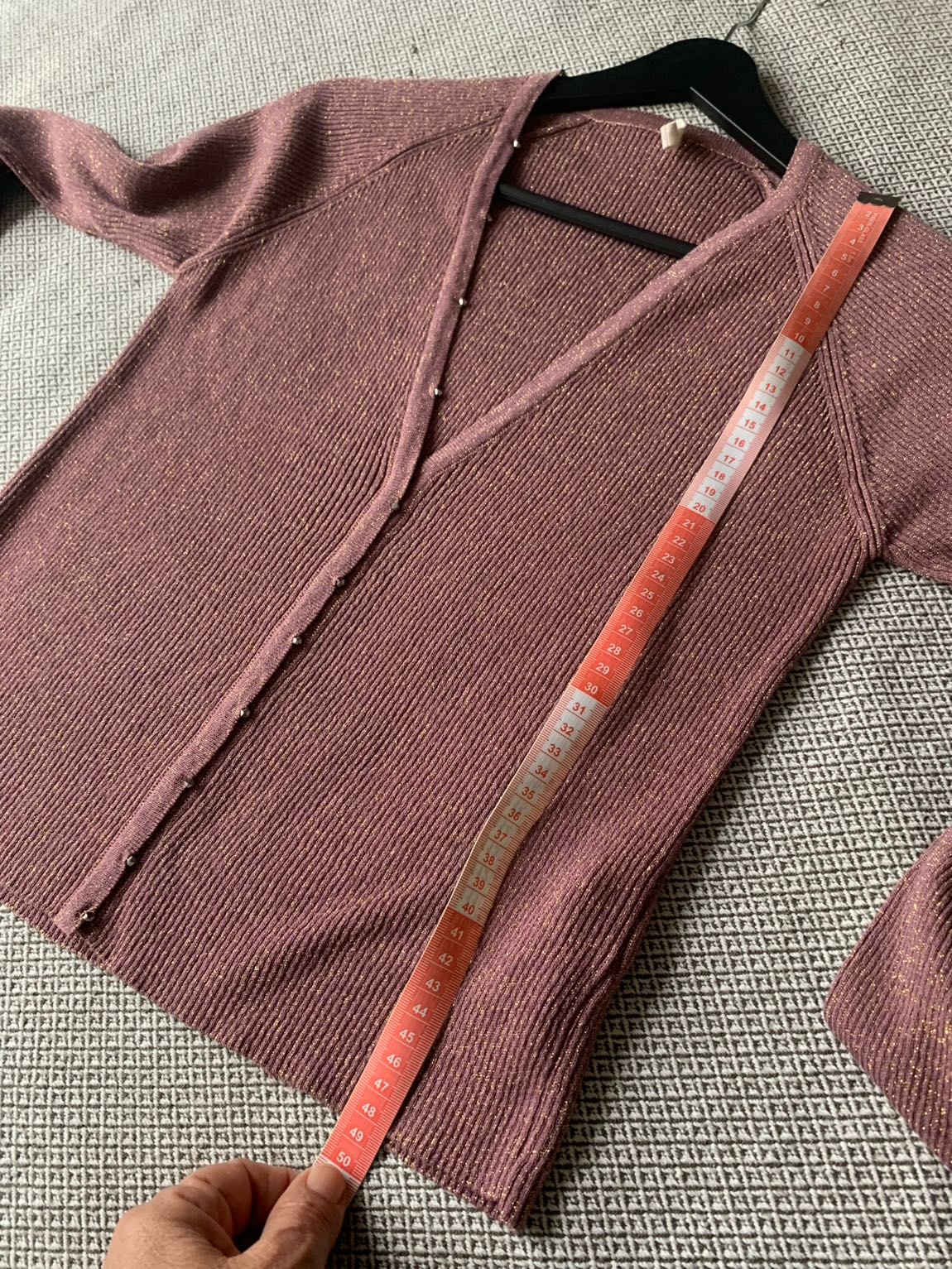 Yargıcı Pembe Triko Hırka — görsel 4/8