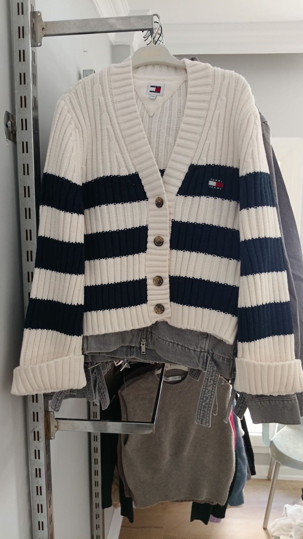 Tommy Hilfiger Çizgili Kazak — görsel 6/7