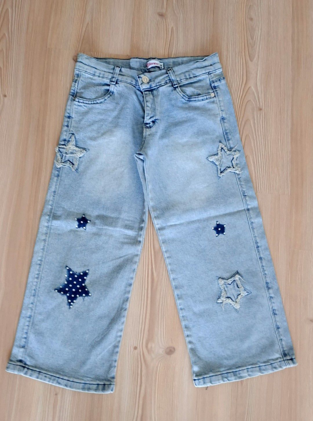 Jean ve Üst Giyim 4'lü Set. 9/10 Yaş — görsel 10/10