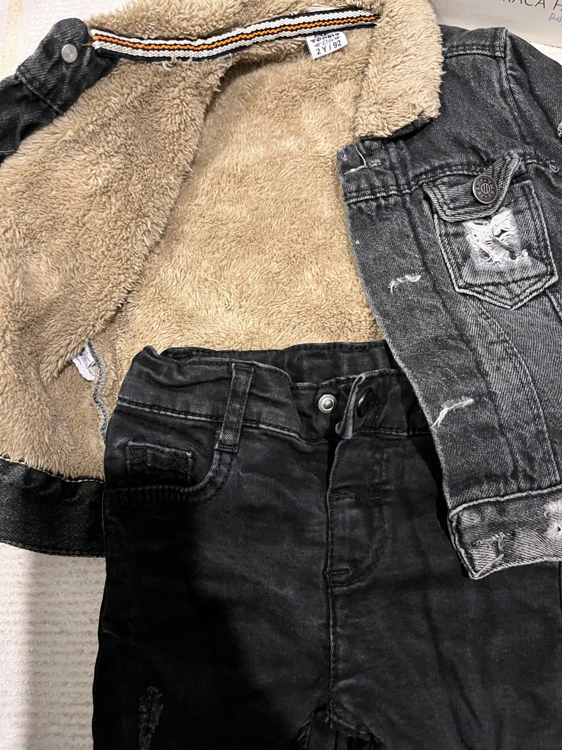 Çocuk Kot Ceket ve Pantolon — görsel 8/8