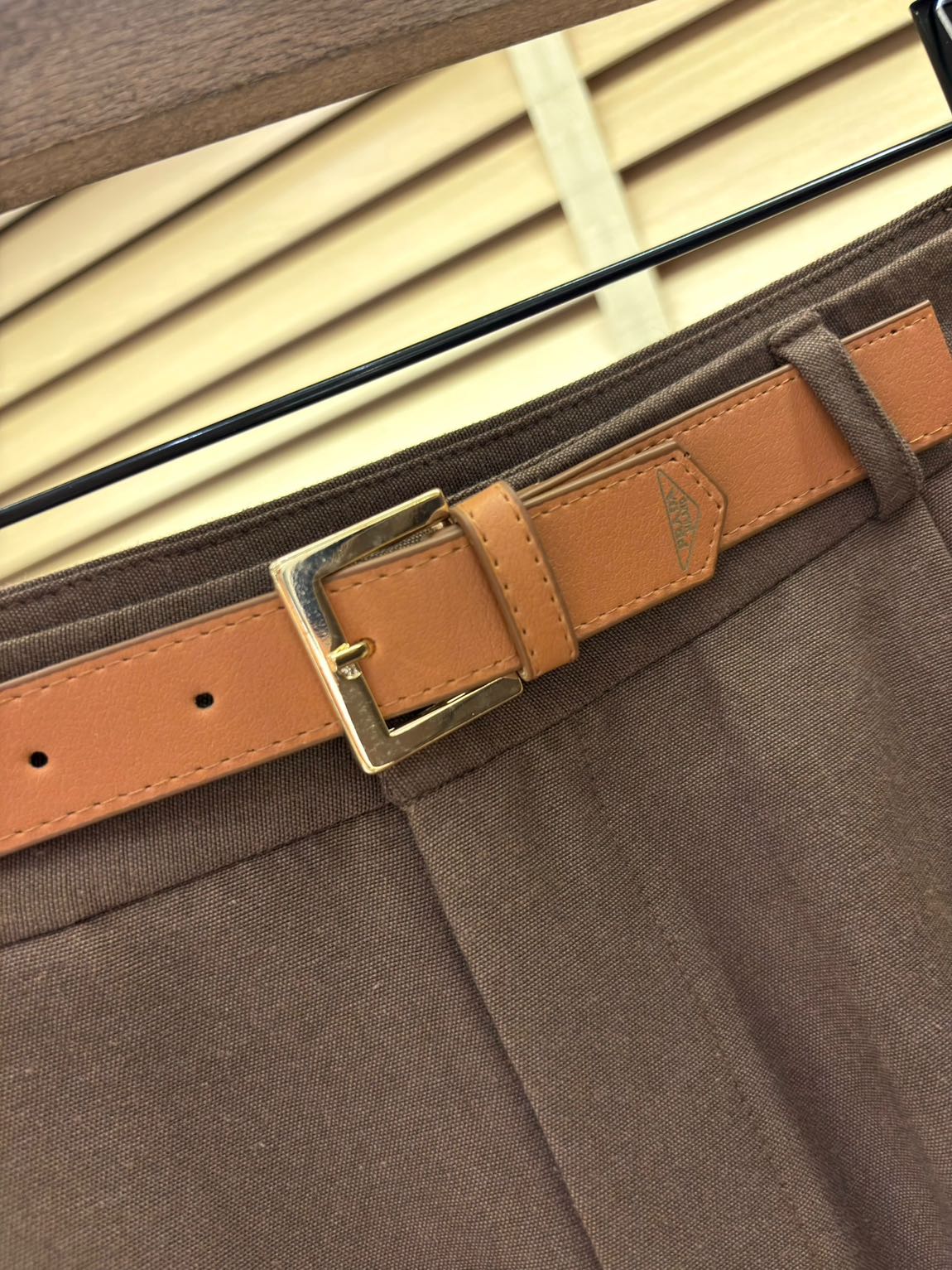 Prada Kahverengi İkili Keten Takım — görsel 6/8