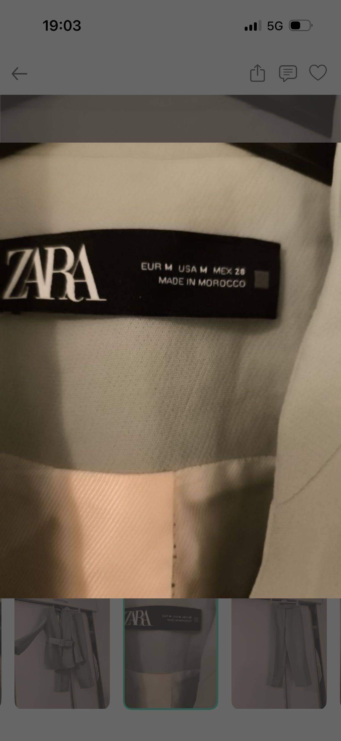 Zara Mint Yeşili Blazer Pantolon Takım — görsel 5/7
