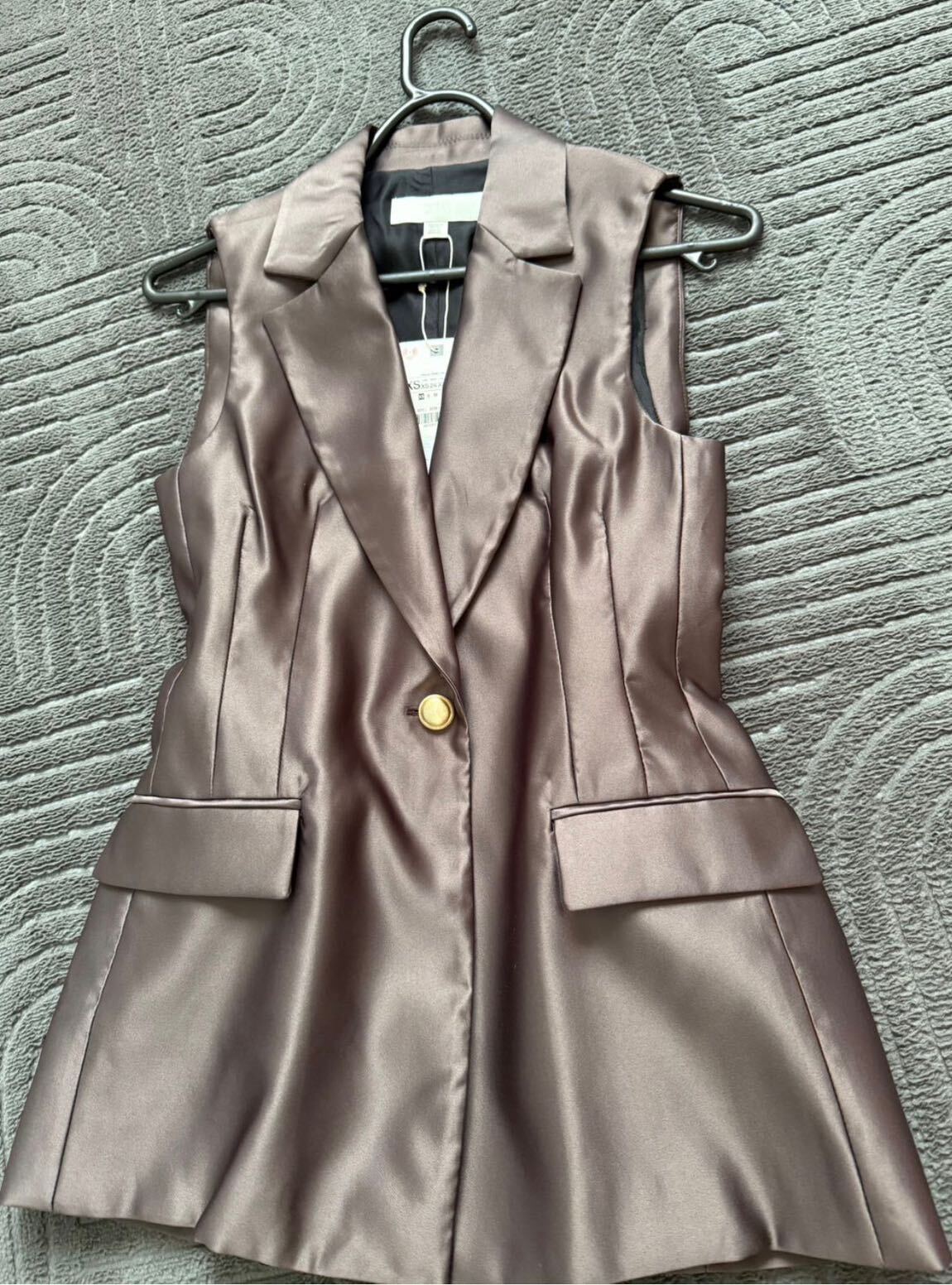 ZARA VİRAL Saten Yelekli Pantolon Takımı — görsel 9/10