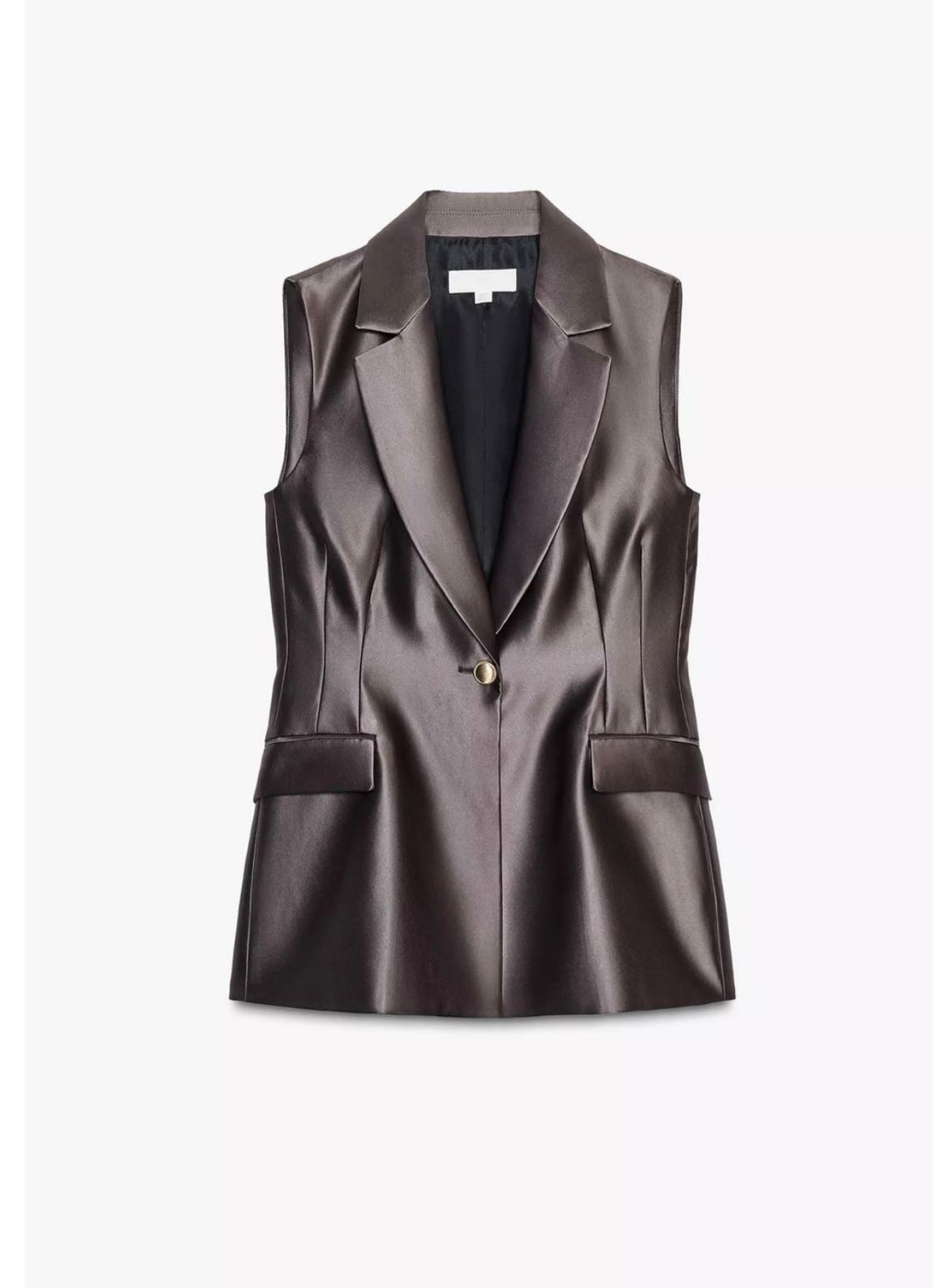 ZARA VİRAL Saten Yelekli Pantolon Takımı — görsel 10/10