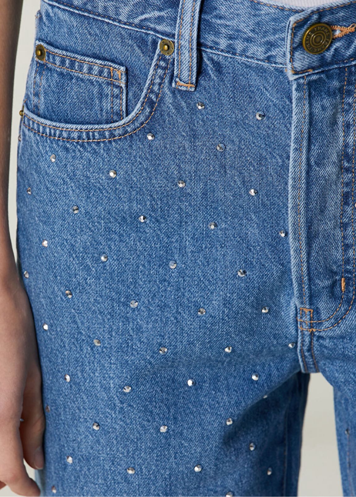Frame denim Taşlı Jean 🪩 — görsel 4/12