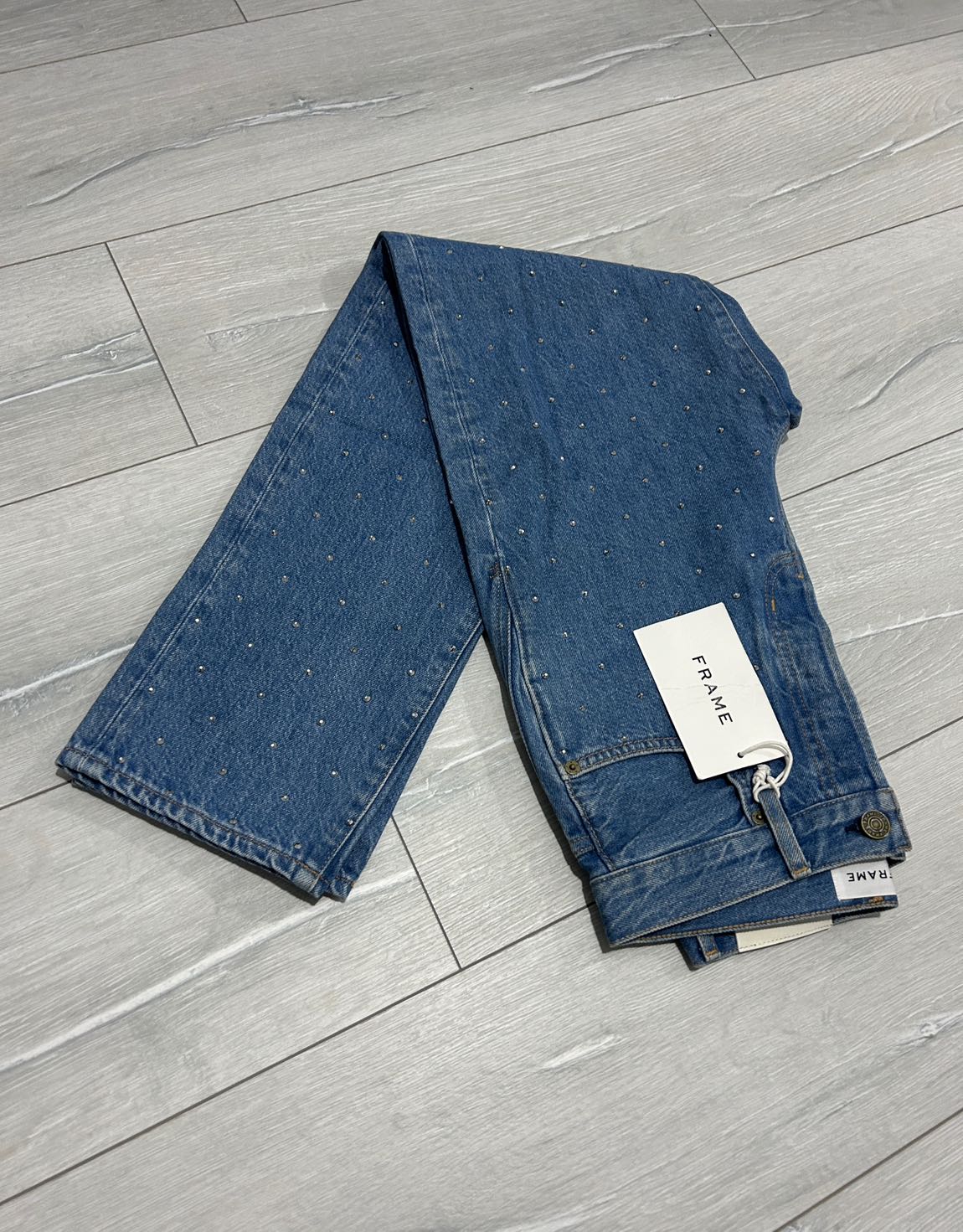 Frame denim Taşlı Jean 🪩 — görsel 12/12
