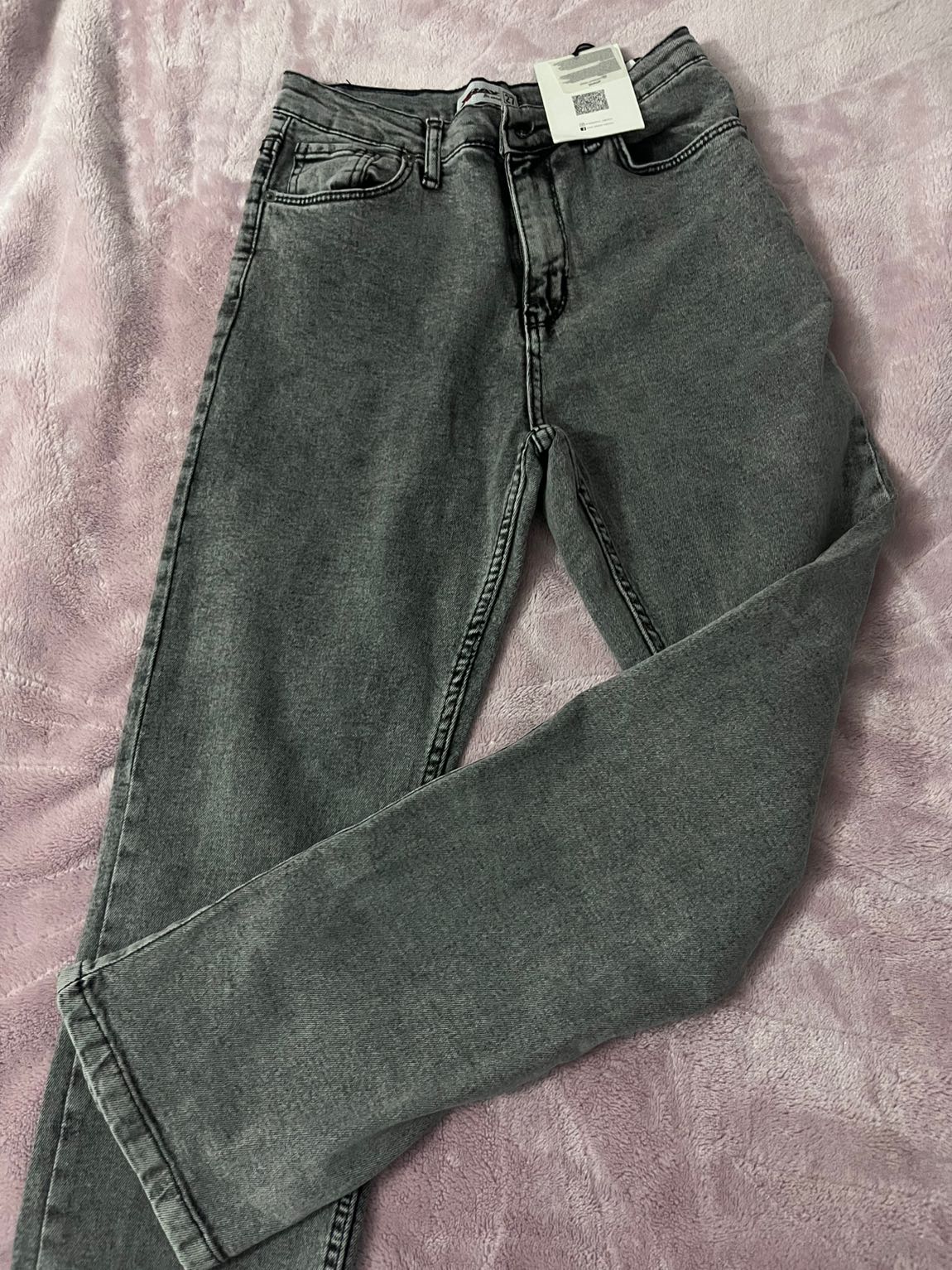 antrasit boyfriend jean — görsel 3/4