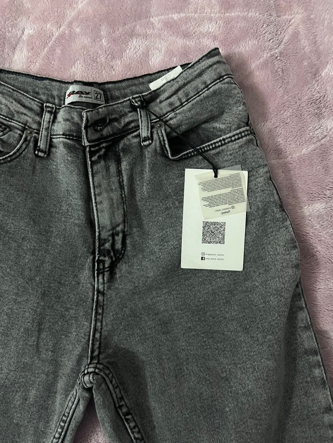 antrasit boyfriend jean — görsel 2/4
