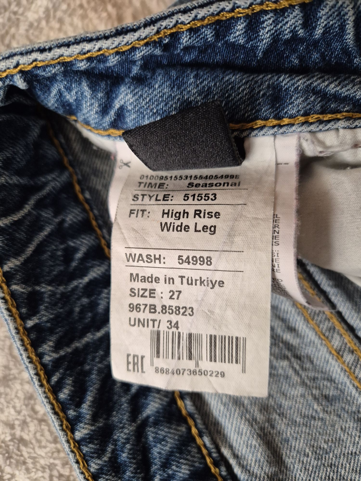 Ltb Wide Leg Jean — görsel 10/10