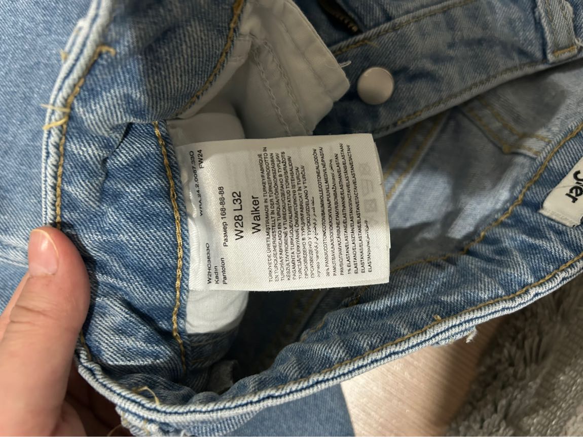 Wrangler Mavi Jeans Pantolon — görsel 4/4