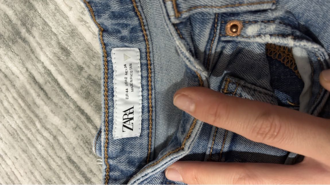 Zara Jeans Pantolon — görsel 2/3
