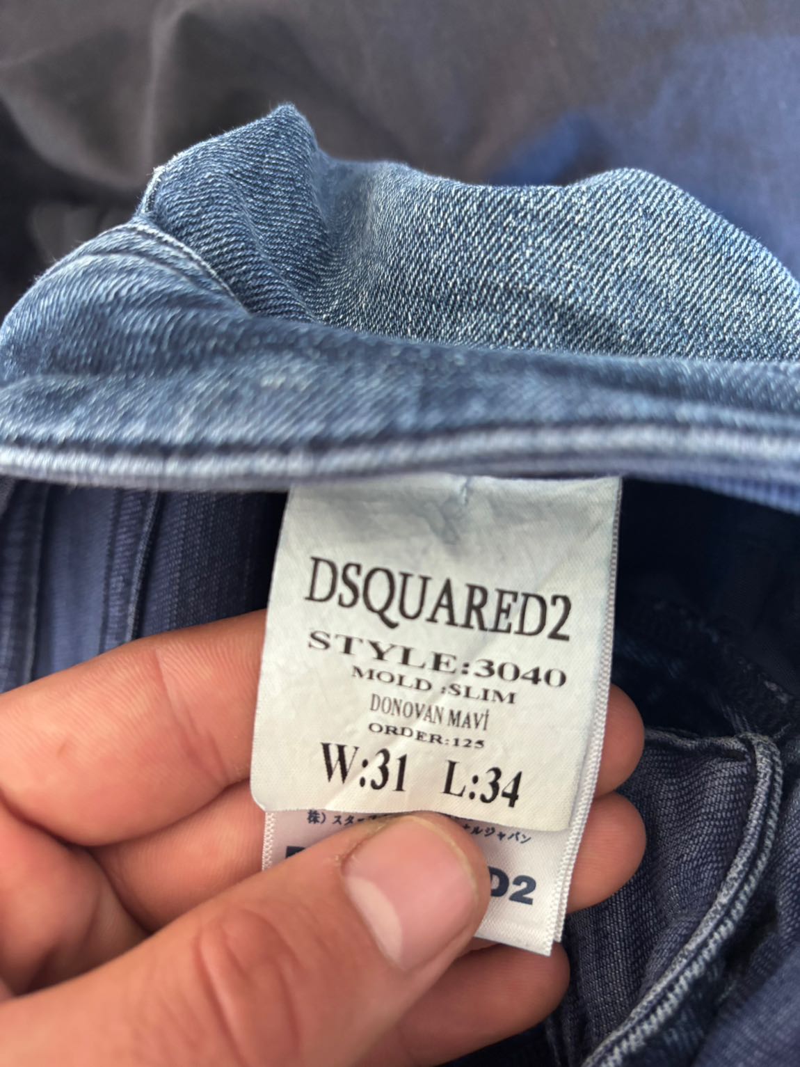 Dsquared2 Yırtık Jean — görsel 3/3
