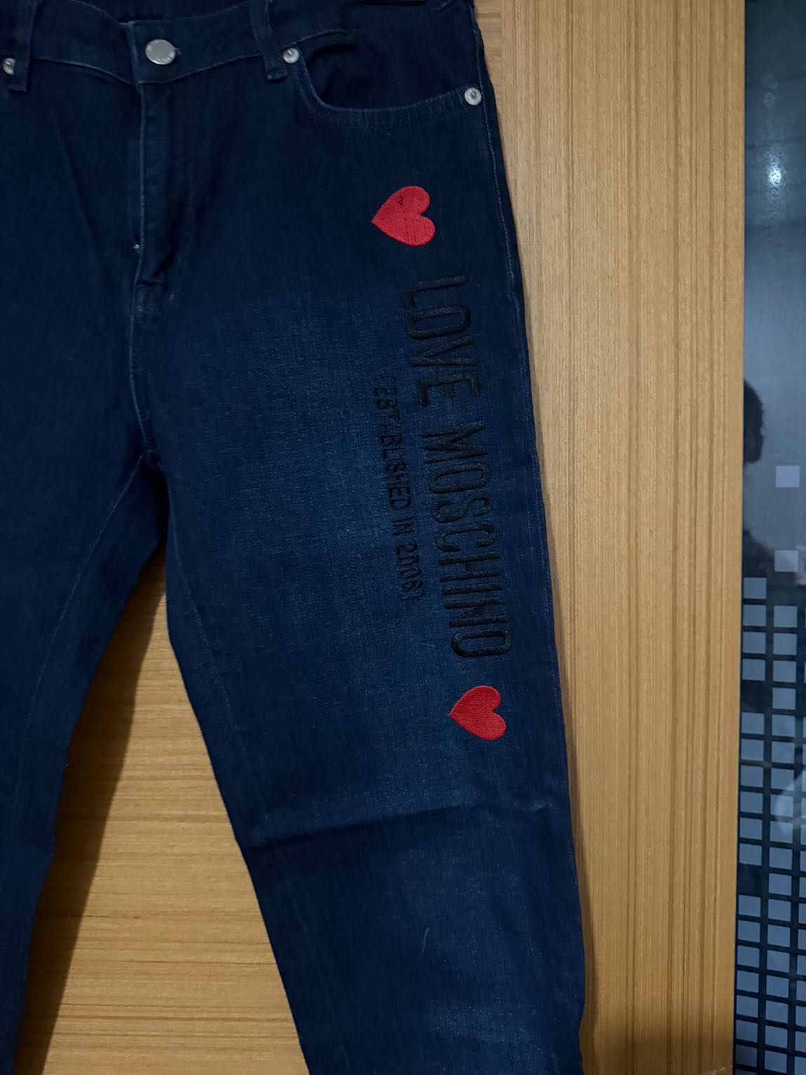 Love Moschino Jean Pantolon — görsel 2/6