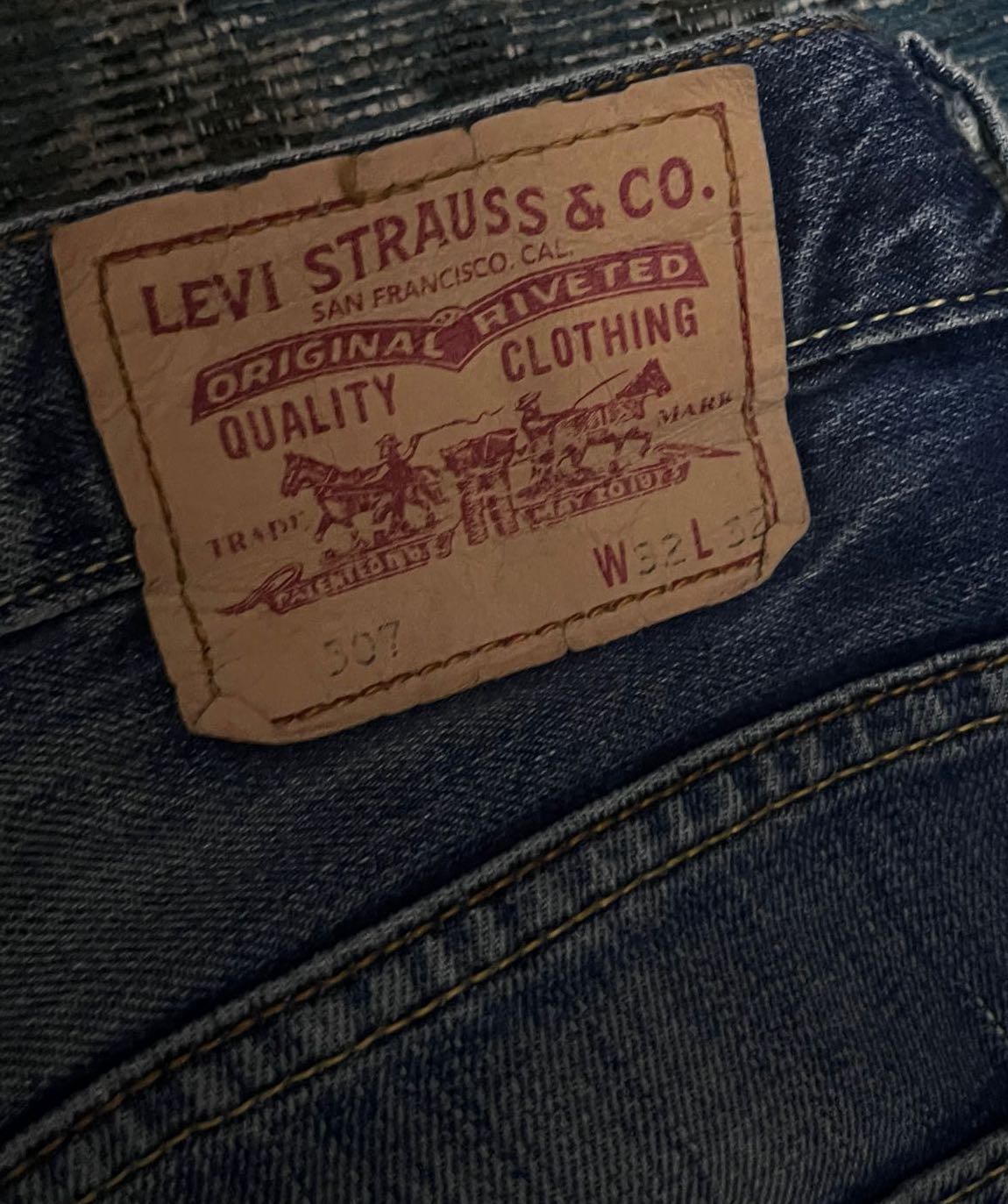 Levis 507 Bootcut pantolon Jean — görsel 5/5