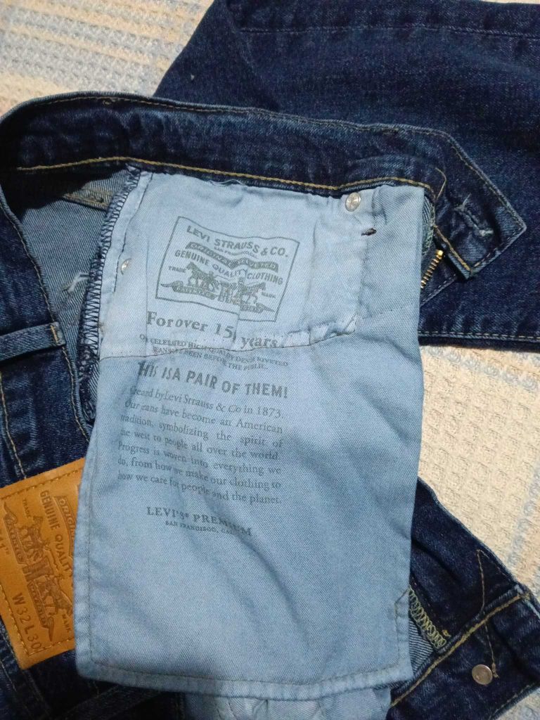 Levi's Mavi Jeans Pantolon — görsel 5/7