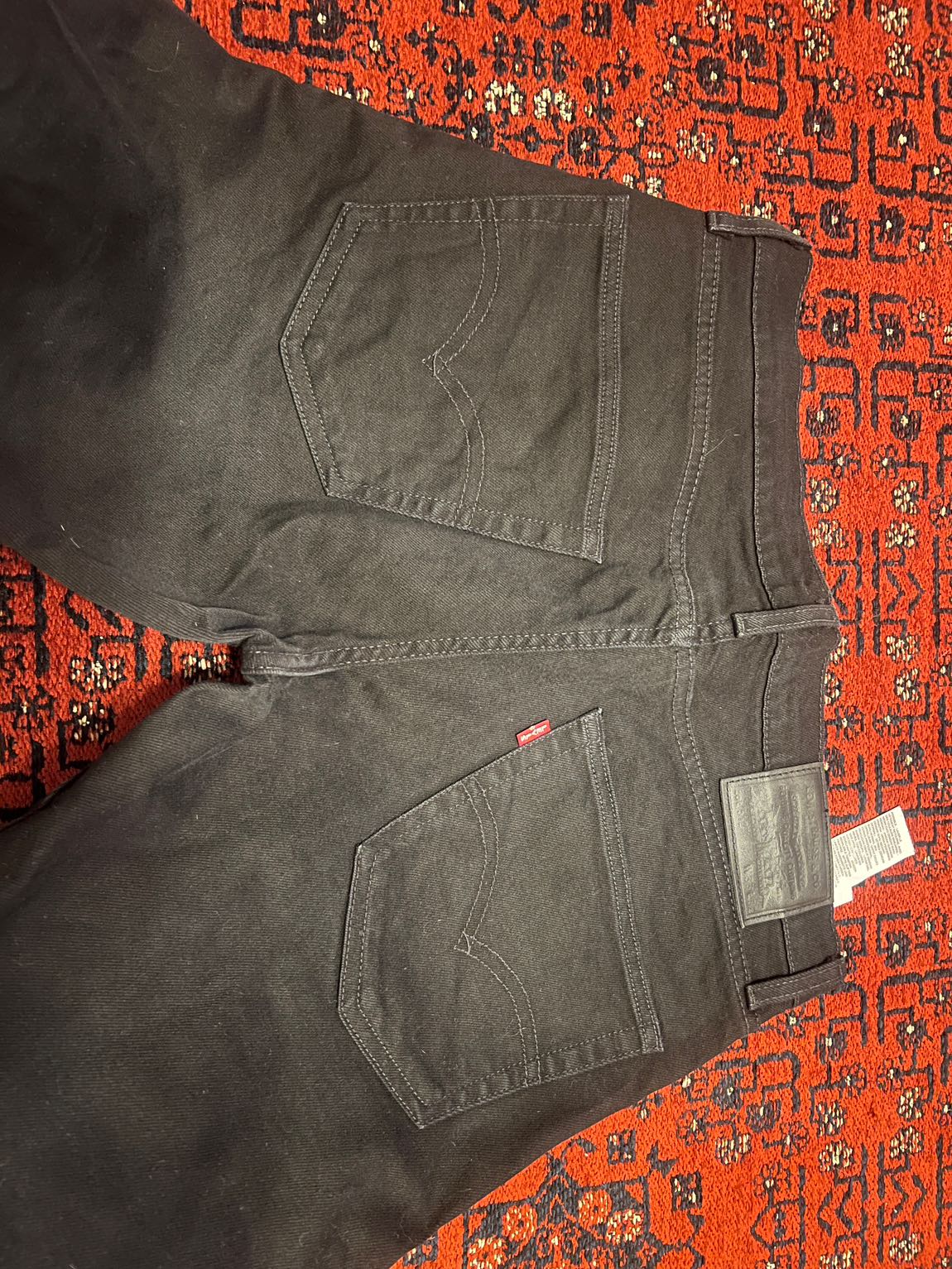 Siyah Levi's Kot Pantolon — görsel 3/4