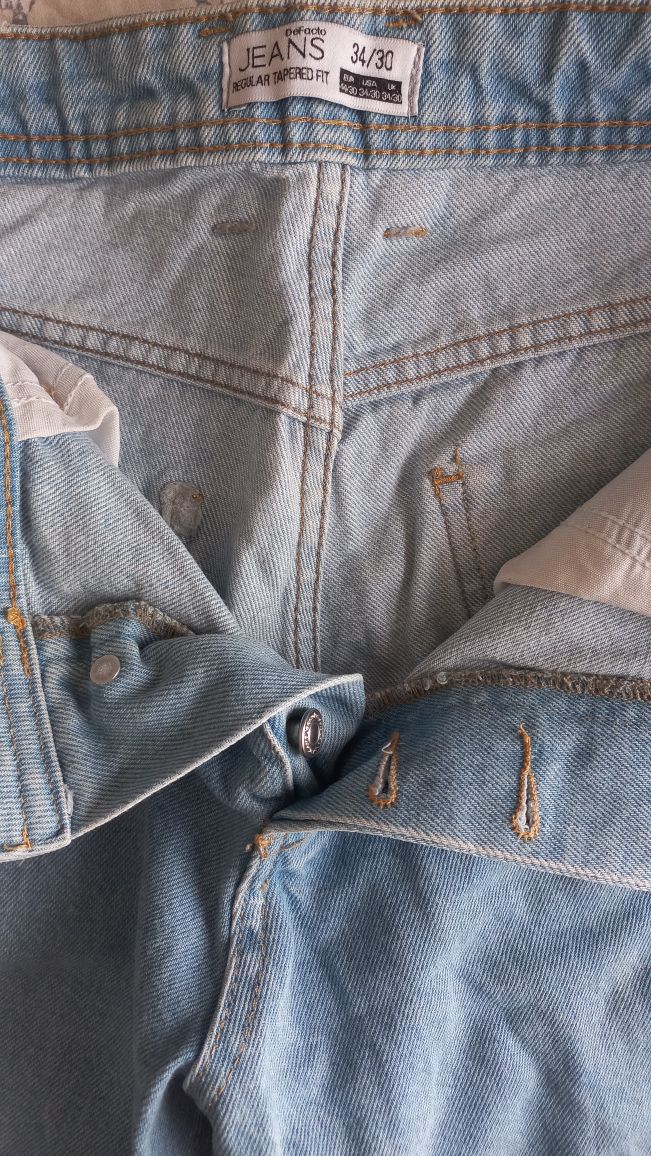DEFACTO Yeni Erkek Jean Pantolon-(34/30) — görsel 6/7