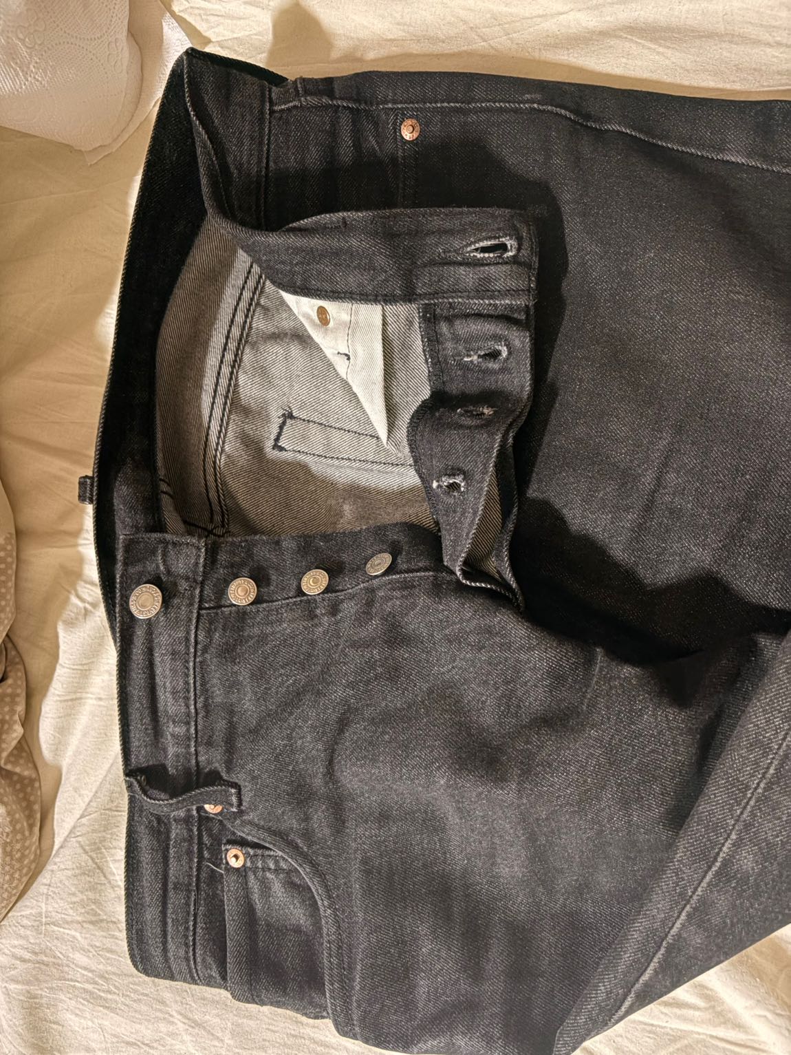 Levis 501 selvedge pantolon — görsel 7/7