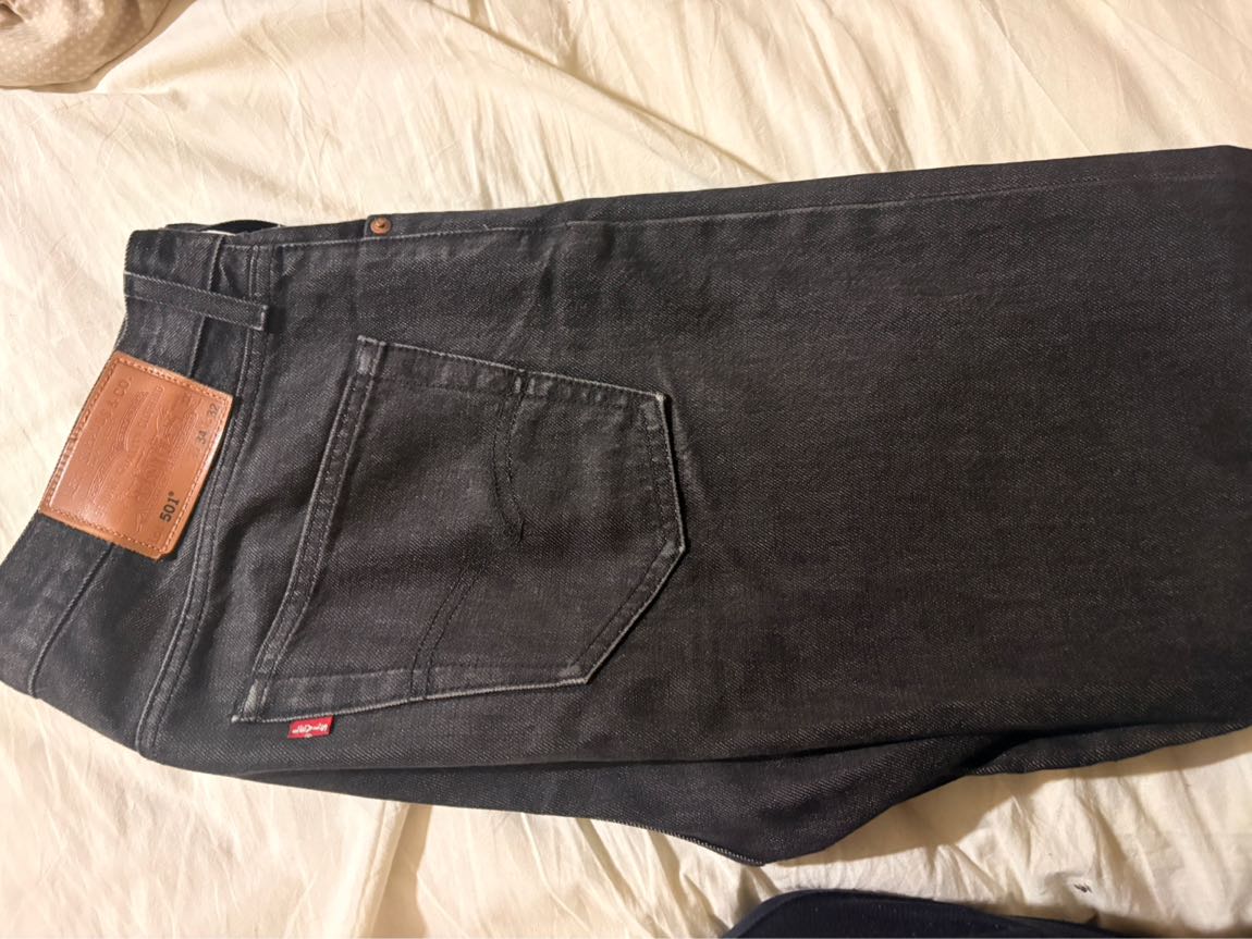 Levis 501 selvedge pantolon — görsel 2/7