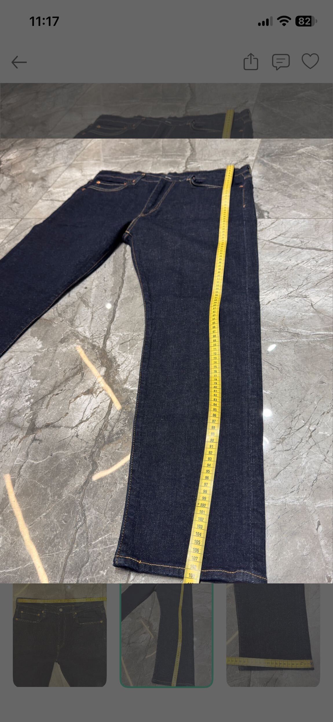 Levi's 502 36/32 beden sıfır — görsel 3/5