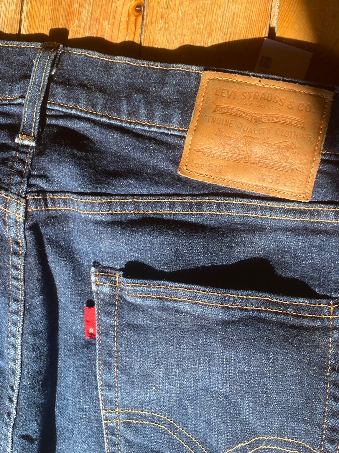 Levi's Erkek Kot Pantolon — görsel 3/3