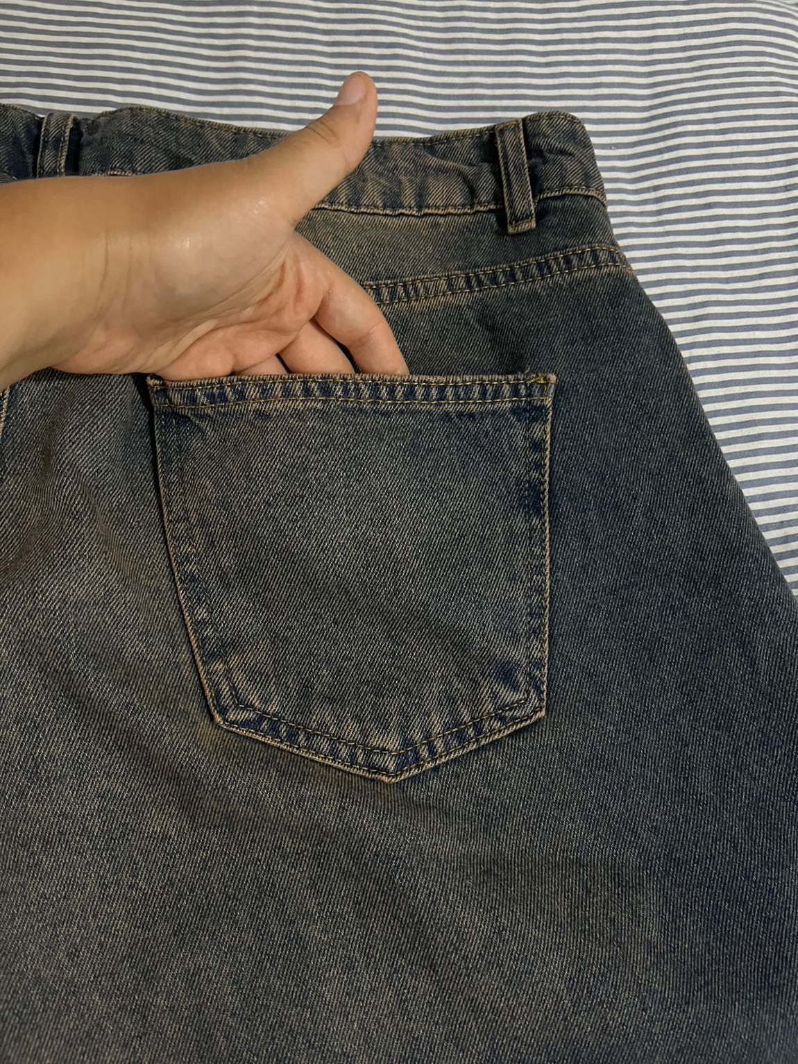 Bol Kesim Jean Pantolon — görsel 10/13