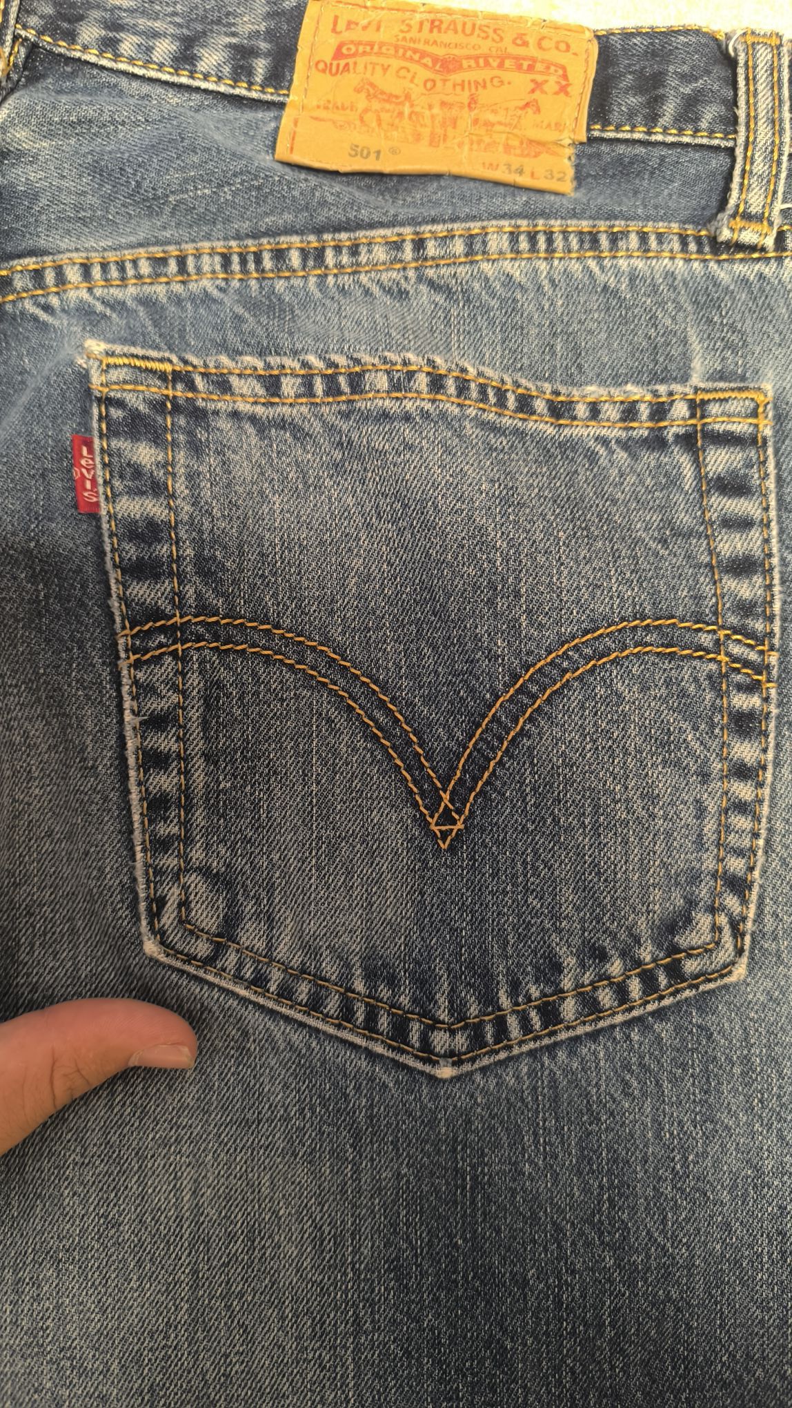 Levi's 501 straight leg — görsel 10/14