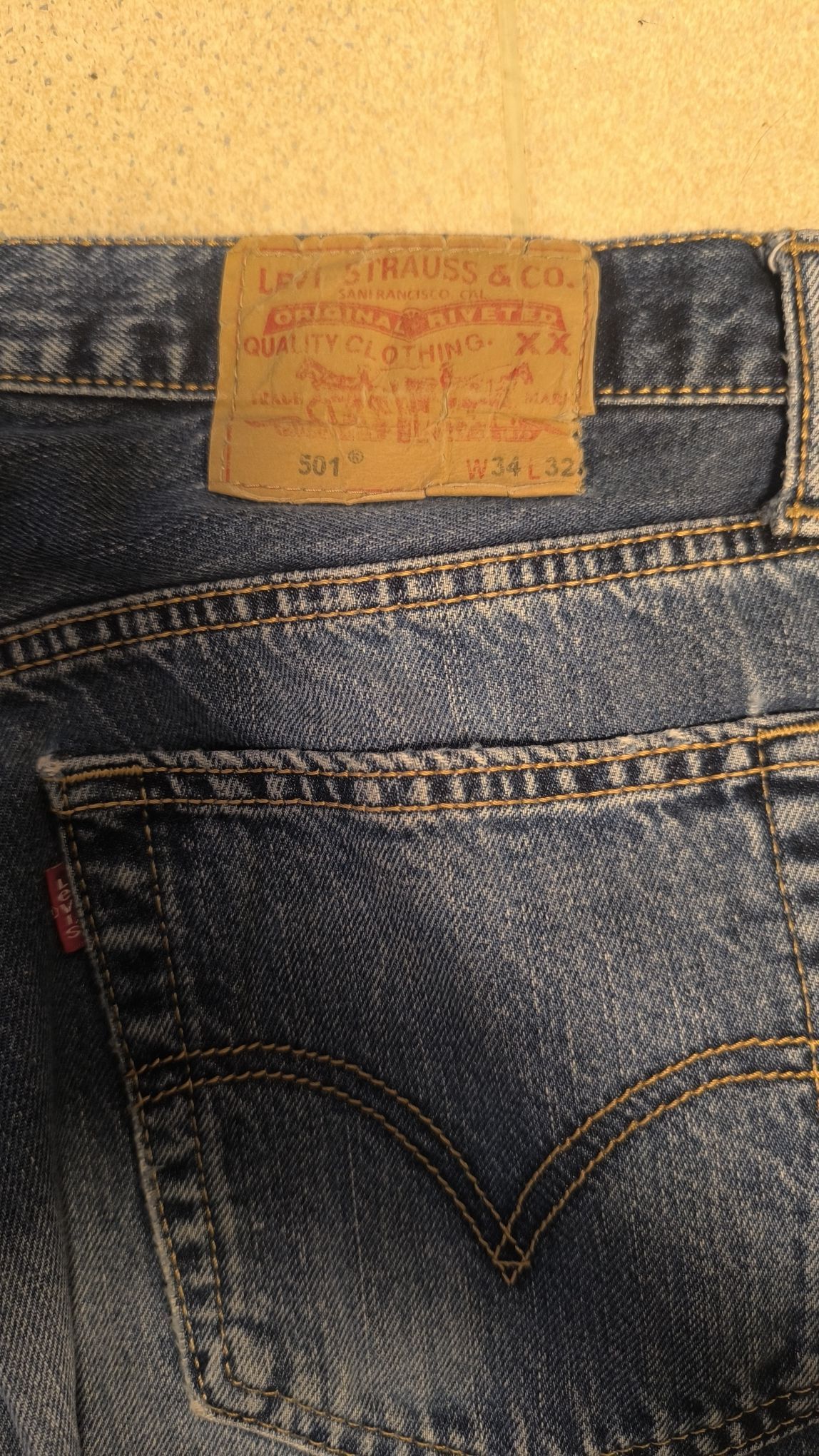 Levi's 501 straight leg — görsel 9/14