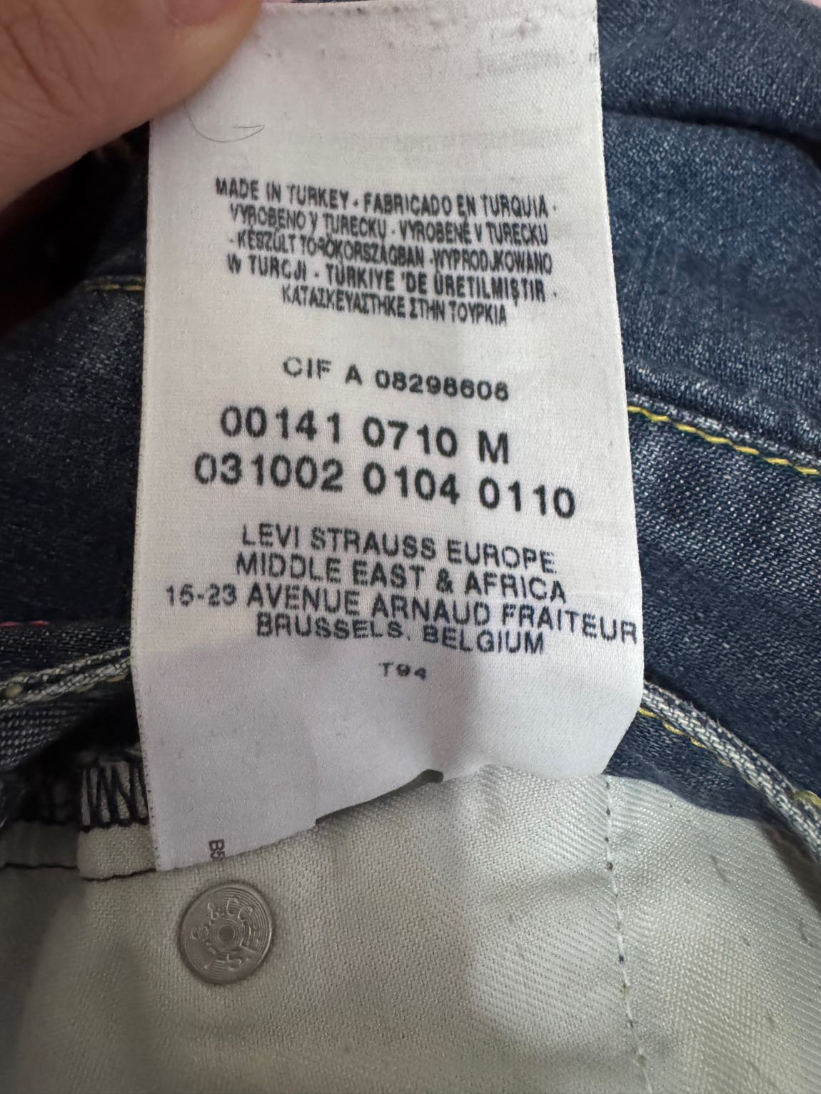 Vintage Levis Engineered — görsel 3/3