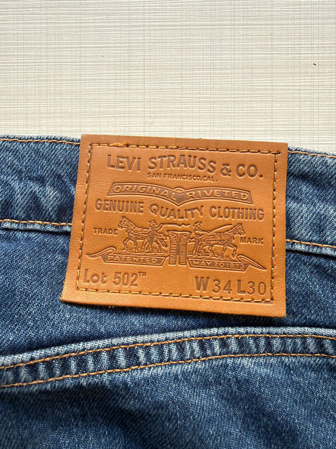 Levi's 502 Kot Pantolon — görsel 3/5