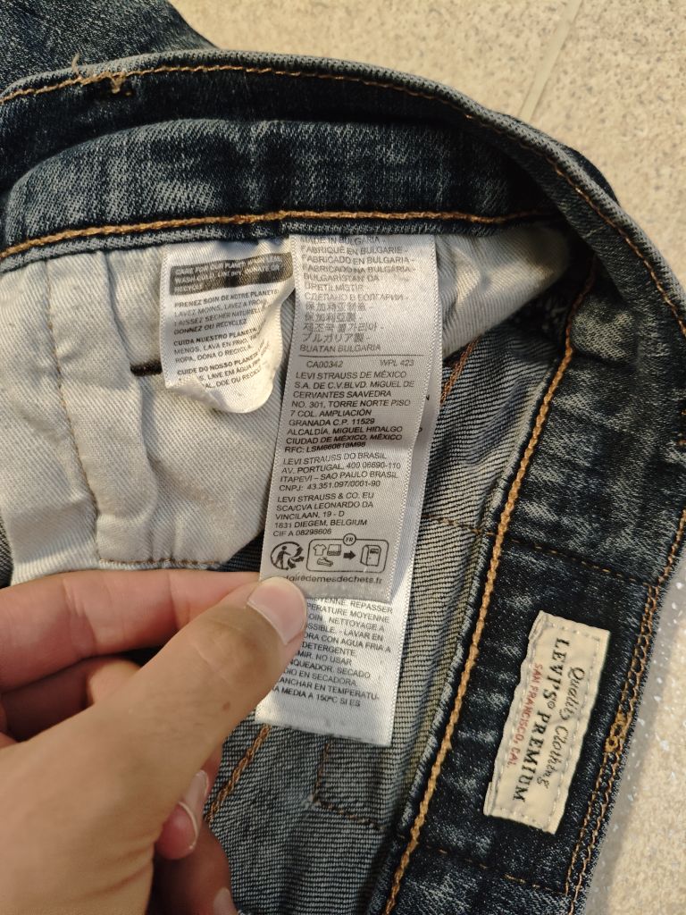 Levi's 511 Premium Erkek Mavi Pantolon — görsel 7/11